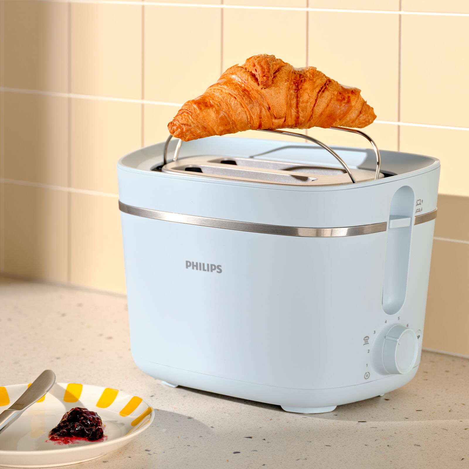 Grille-pain Philips HD2560/40 - 13110003 - HEMA